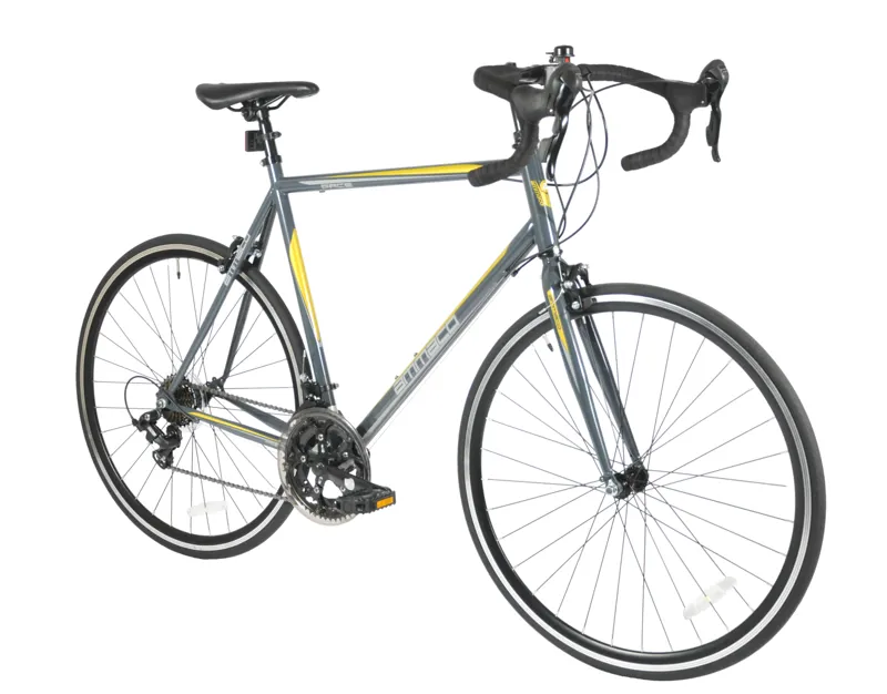 Ammaco Pace 700c Road Sports Bike Yellow-1